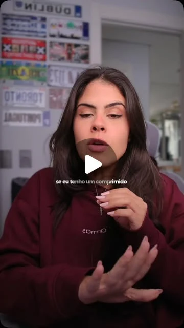 Capa do Reel Entenderaammm? com Bianca falando para a câmera